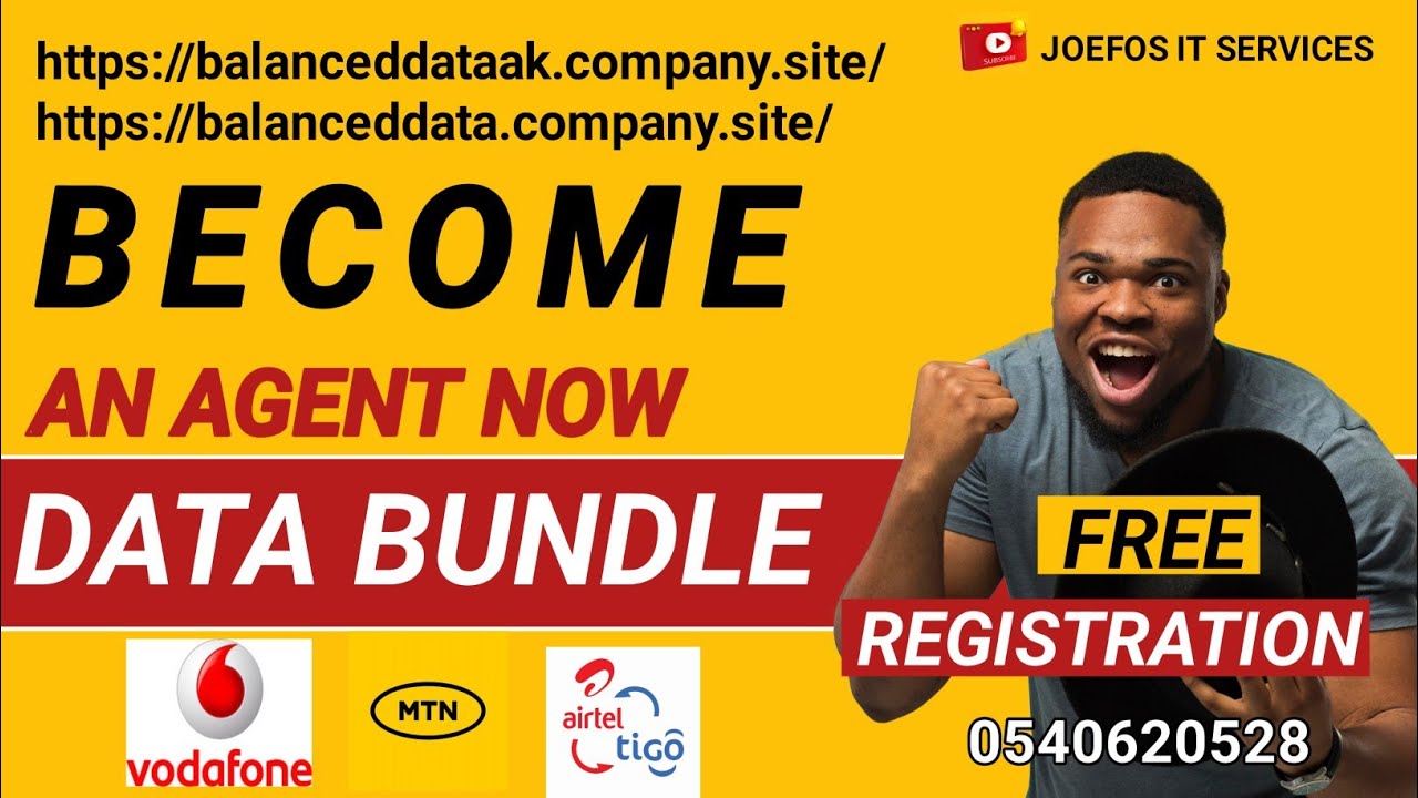 Become a Data Bundle Agent Free! No Registration Fees
