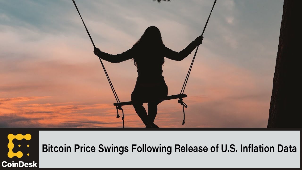 Bitcoin Price Swings Following Release of U.S. Inflation Data