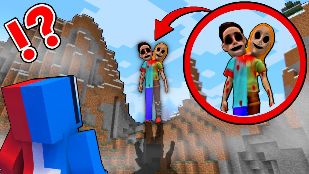 【マイクラ都市伝説😨】恐怖のツーヘッドスティーブアンドアレックス VS ぽっぴんず🔥【マインクラフト Minecraft】
