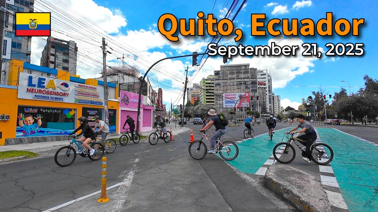 Quito, Ecuador - Sept 21, 2025 [4K/50fps] (38 minutes)