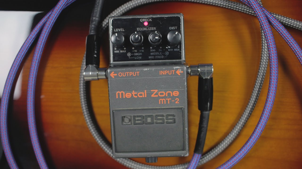 Boss MT-2 Metal Zone [Басовая демонстрация]