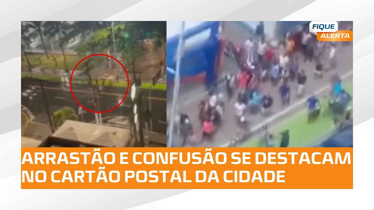 Arrastão causa pânico nas praias de Ponta Verde e Pajuçara durante domingo em Maceió