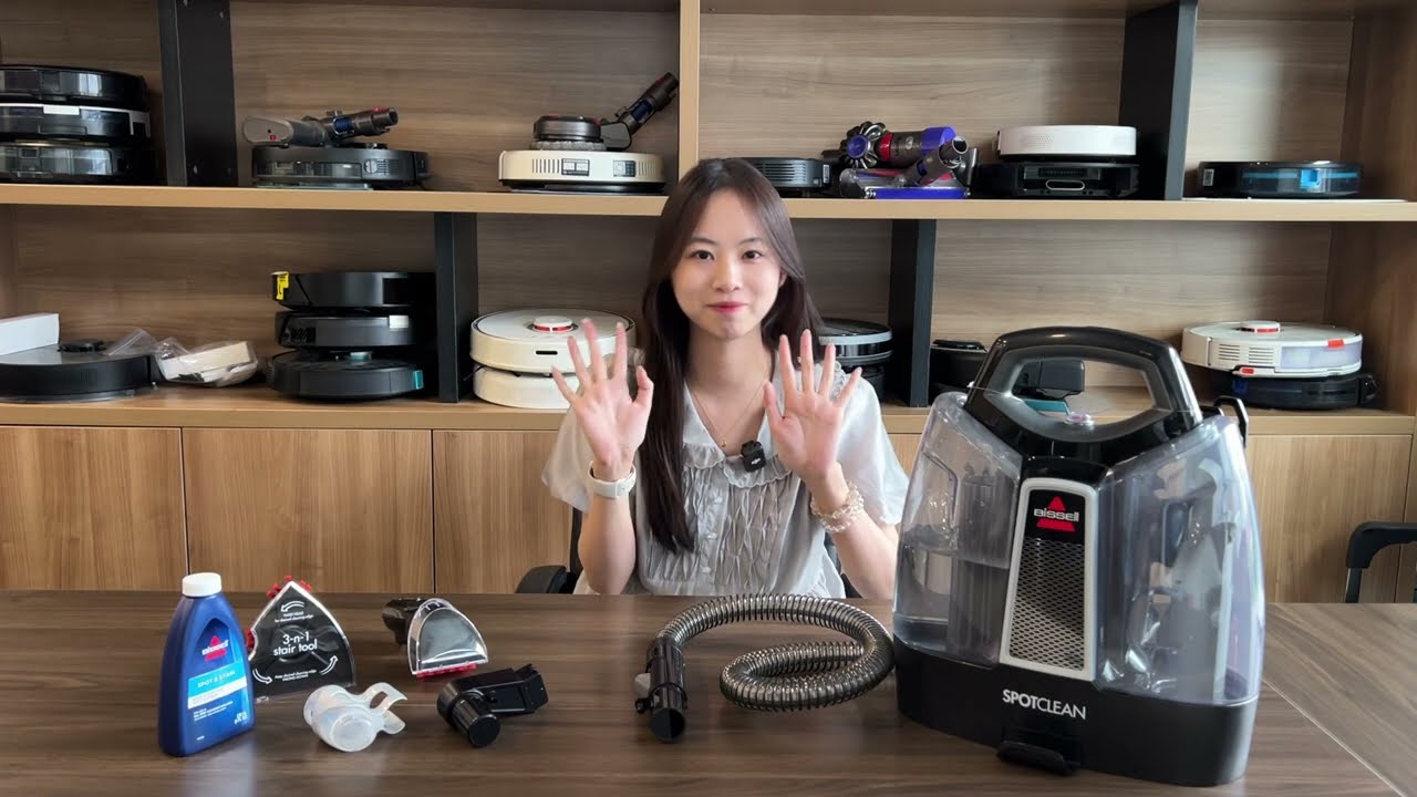 Unboxing Bissell SpotClean Vacuum A simple and easy-to-use cleaning Cleaner