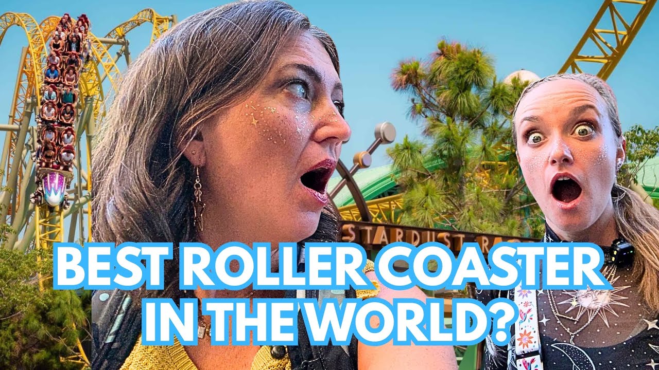Stardust Racers Blew Our Minds | My First Time at Epic Universe (Part 1) | Universal Orlando Vlog