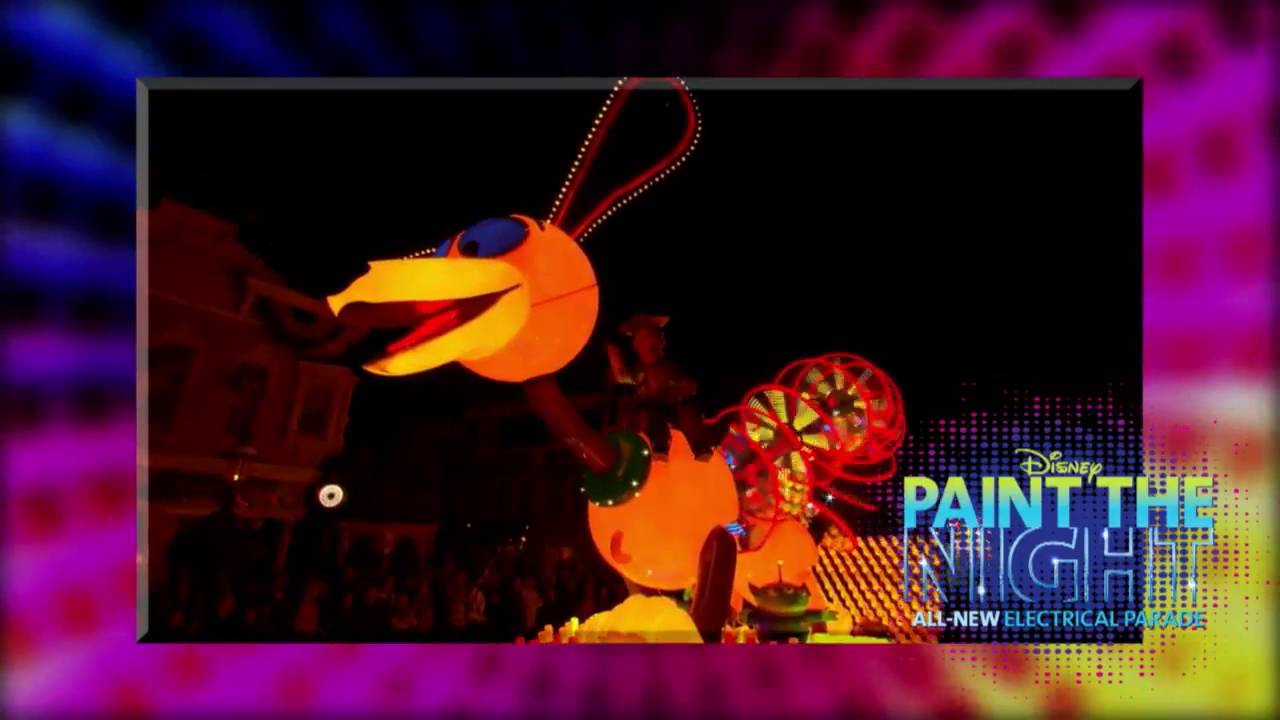 DisneyParksBlog: прямая трансляция ночного парада Paint The Night
