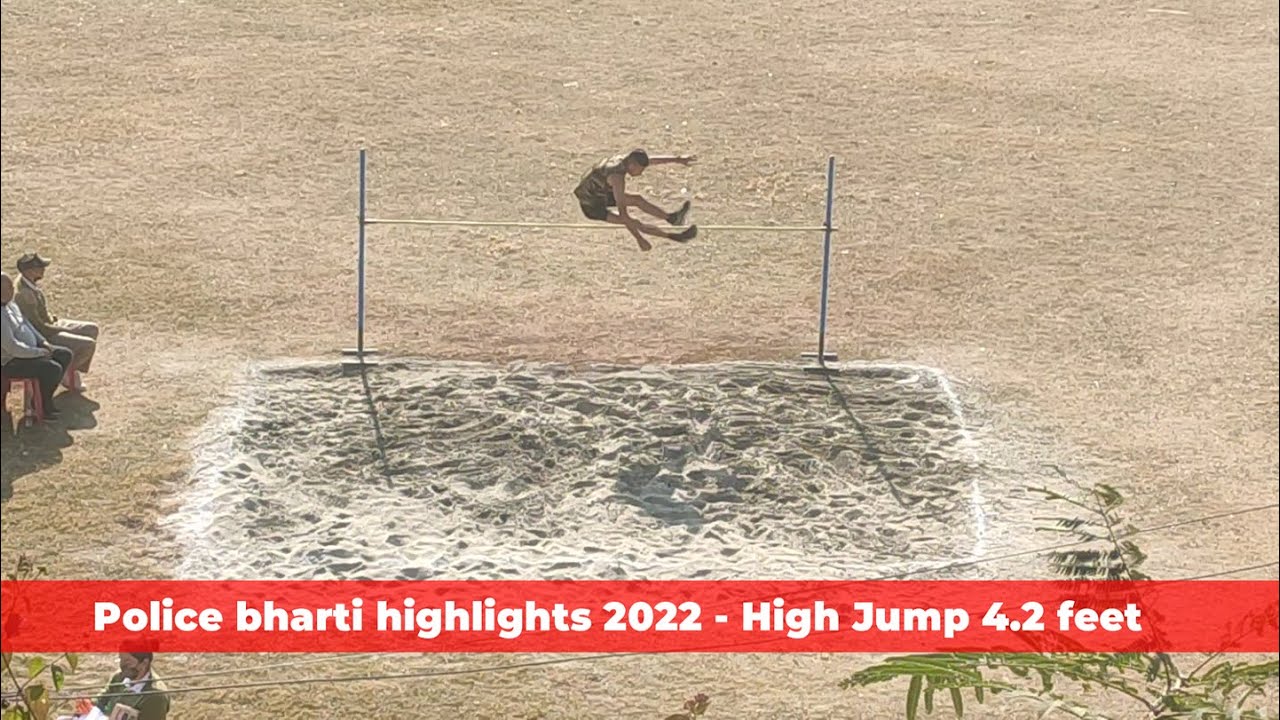 POLICE BHARTI RECAP 2022 BOYS HIGH JUMP