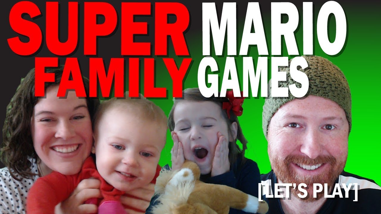 Let's Play New Super Mario Bros. U Deluxe with the Family