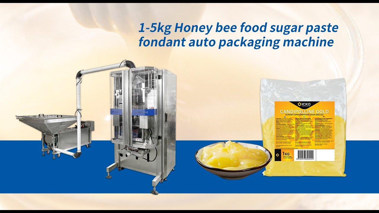Samfull 1-5kg Honey bee food sugar paste fondant auto packaging machine