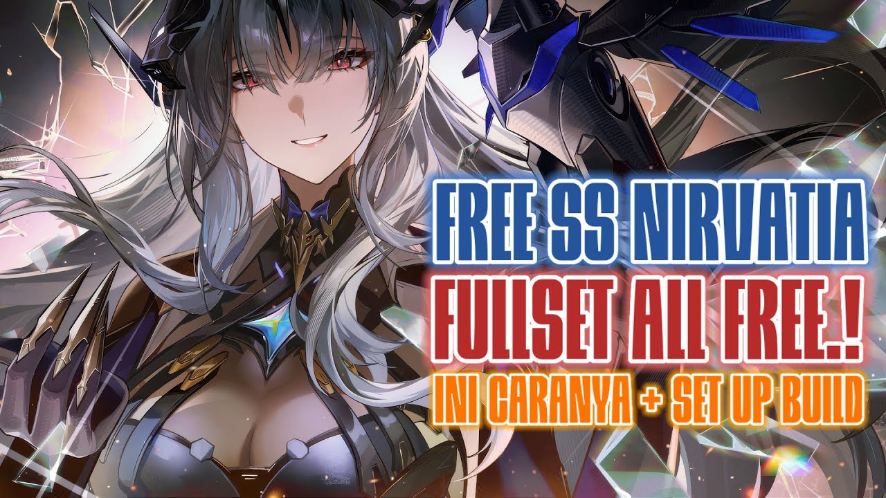 FREE SS NIRVATIA FULLSET ALL FREE.. INI CARANYA LANGSUNG BUILD UP! || PGR GLOBAL 