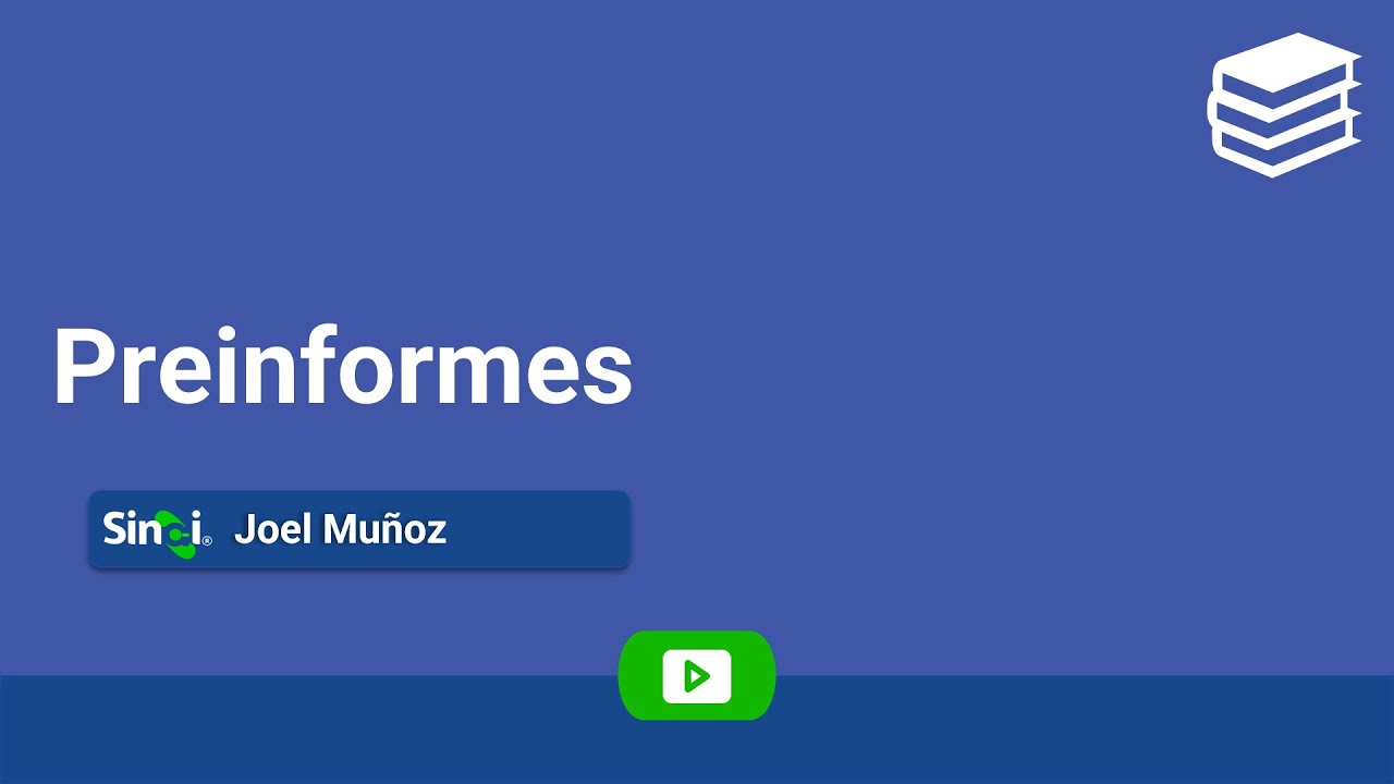 Preinformes - Módulo Admin