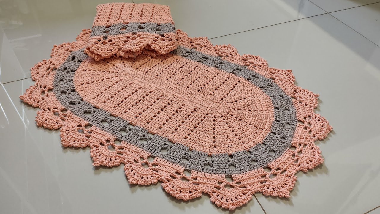 TAPETE ESSENCIAL /PARTE 2 #artesanato #crochet #vlogdcrochê