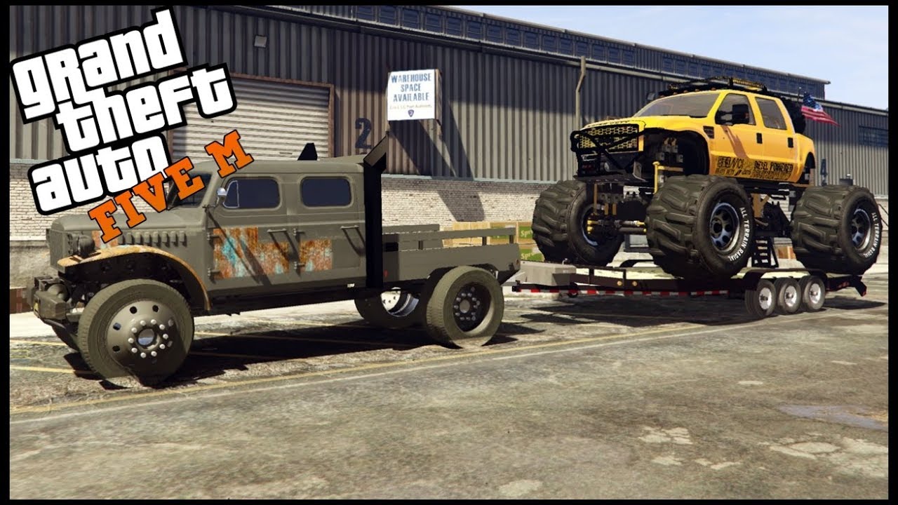 GTA 5 ROLEPLAY - BRO DOZER MONSTER TRUCK!! - EP. 479 - CIV