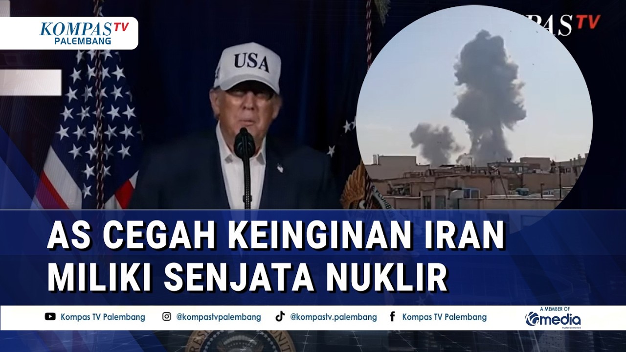 Trump Umumkan Operasi Militer Besar-Besaran, AS Cegah Keinginan Iran Miliki Senjata Nuklir