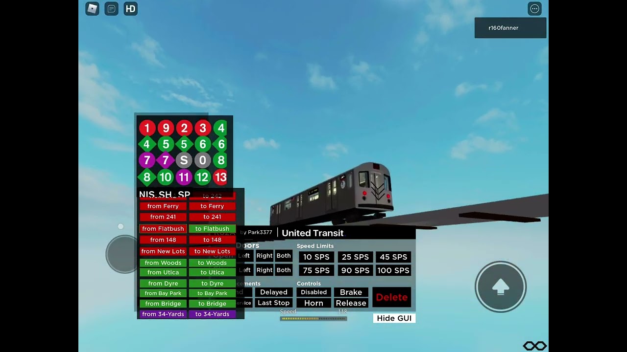 Roblox pelham 123 train car