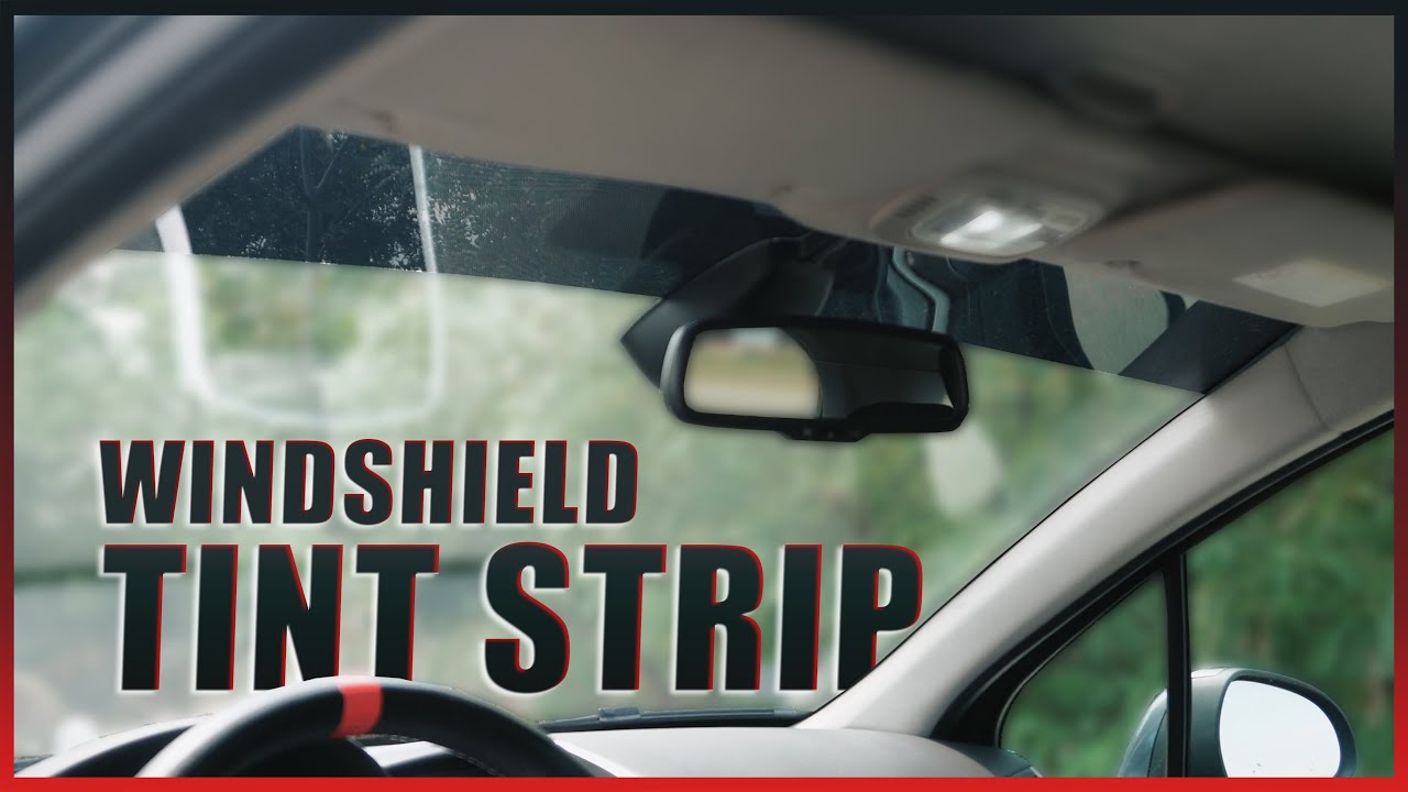 Peugeot 207 - Windshield Tint strip Install!