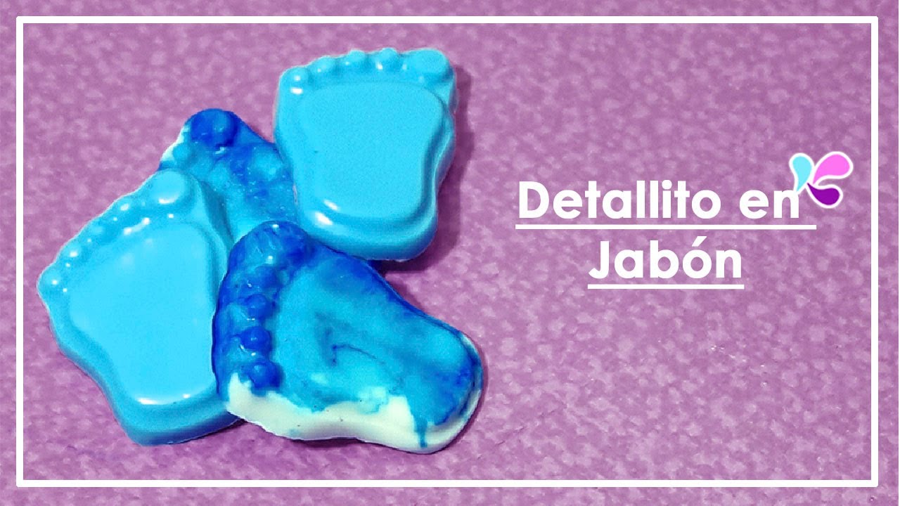 Jabones de glicerina para baby shower