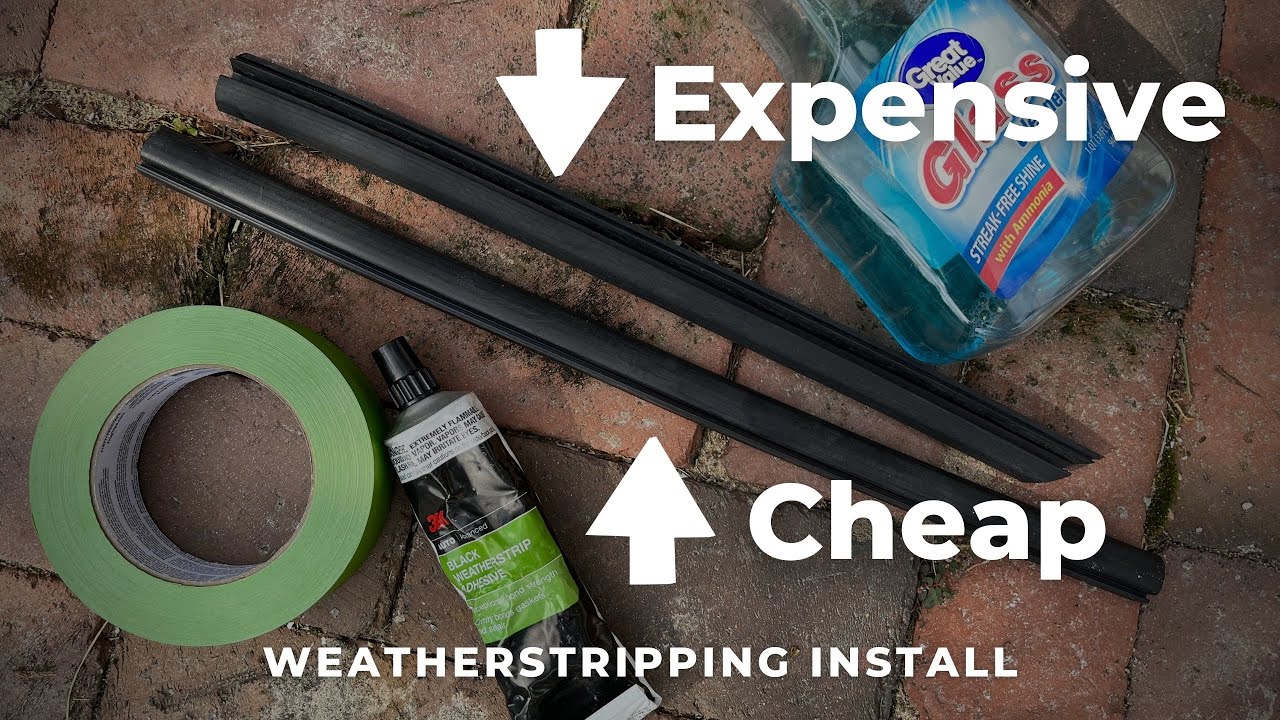 Weather Stripping Comparison - Does Price Matter? 1963-65 Buick Riviera