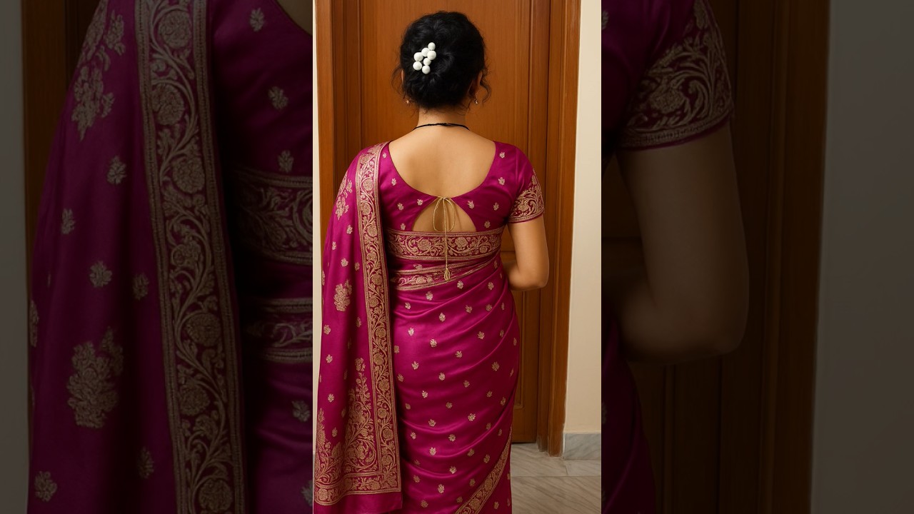 20+🎉🎉 #bahidesign blouse neck design  ब्लाउज बेक नेक डिजाईन #blousedesign #bahidesign #fashion