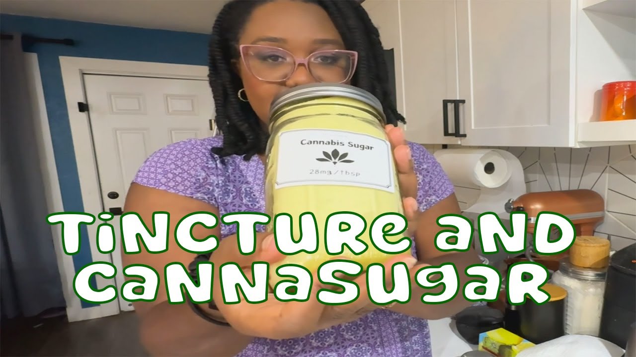 Making Sugar and Tincture at Home | Chill Kitchen Vibes 🌿