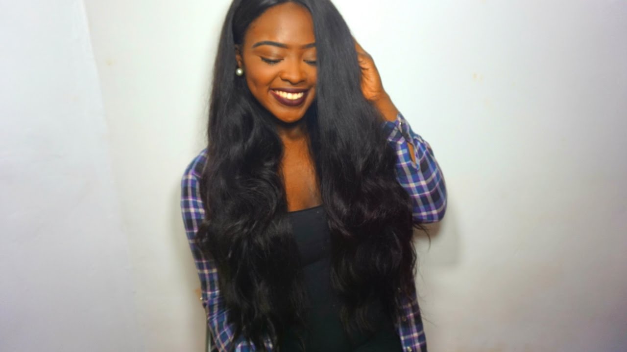 Ms Here Virgin Hair | Brazilian Body Wave Review! | Lace Frontal & Bundles (Aliexpress)