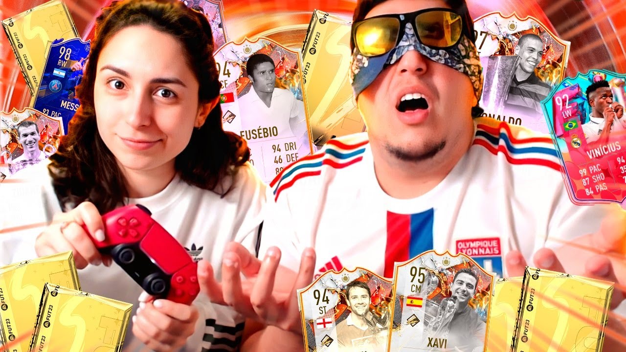 O MELHOR PACK OPENING ÀS CEGAS DE SEMPRE!!! | FIFA 23