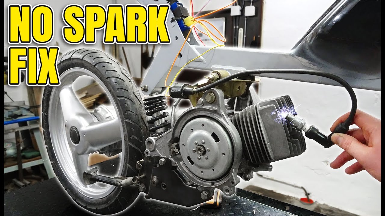NO SPARK Peugeot Fox 50cc RACER + wiring diagram