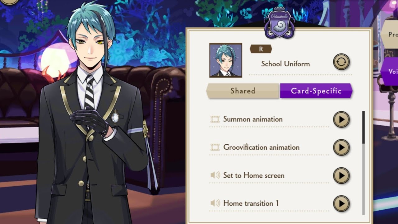 [Twisted Wonderland] Jade Leech -  School Uniform Voice Lines