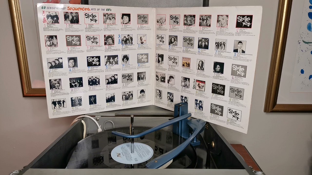 Side 2 Sixties Mix LP Played On A 1963 Bush Player - 60 Sensationally Sequenced Hits Of The 60's