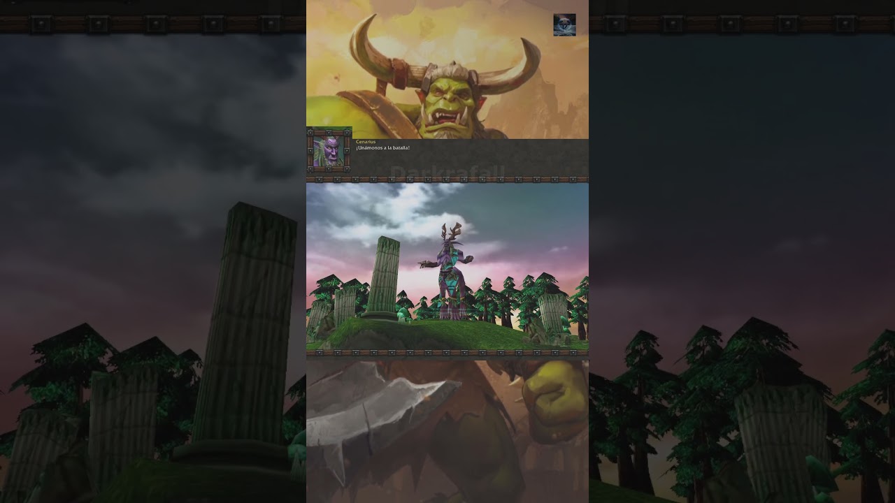 Cenarius muestra su poder sobre la naturaleza versi&oacute;n Classic