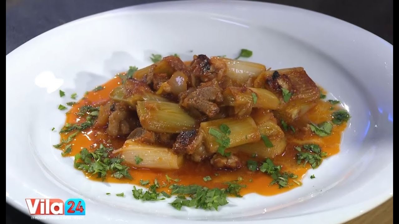 Kokë lakër me oriz dhe limon,tavë me presh dhe mish dhe pispili me bishta preshi/ Recetat e ditës