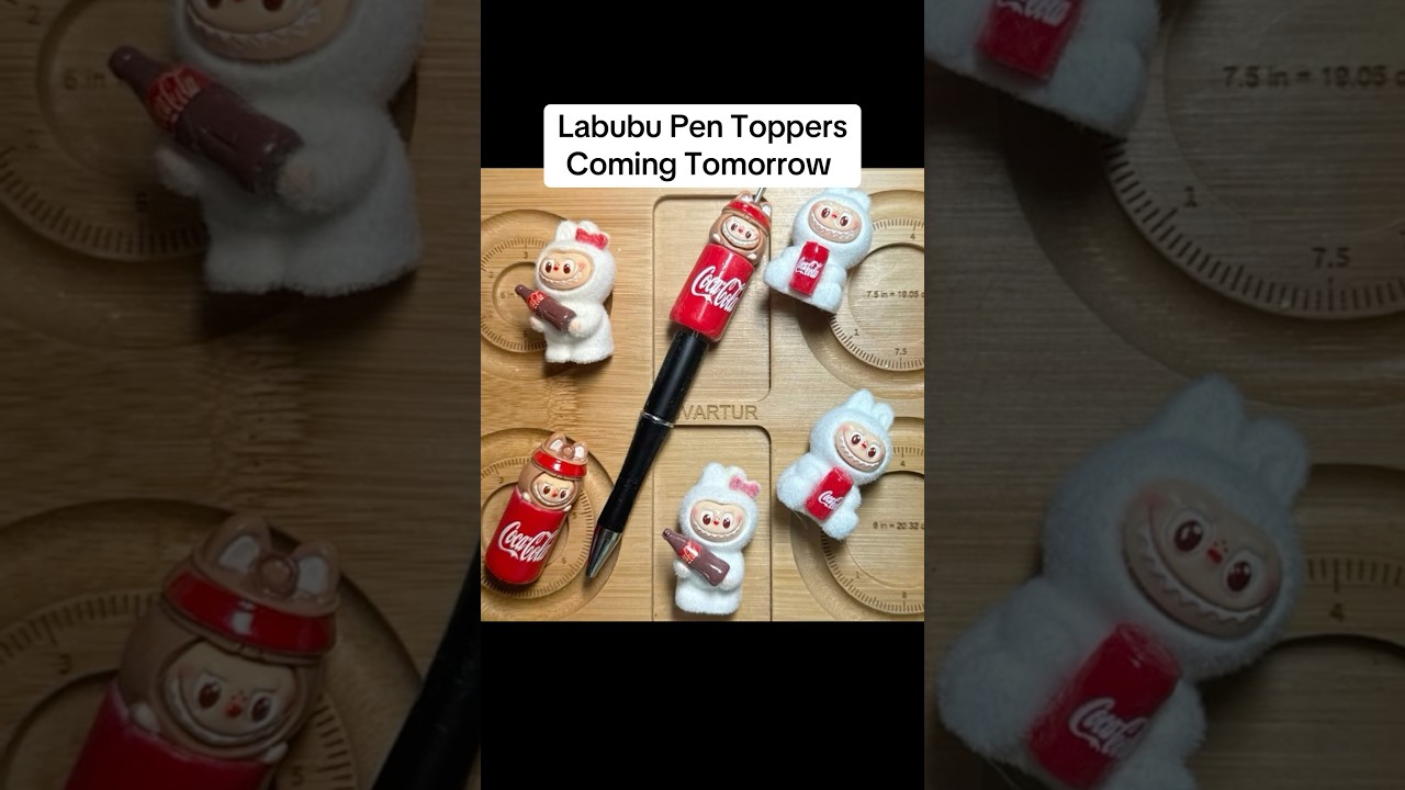 Labubu Pen Toppers Come In Tomorrow