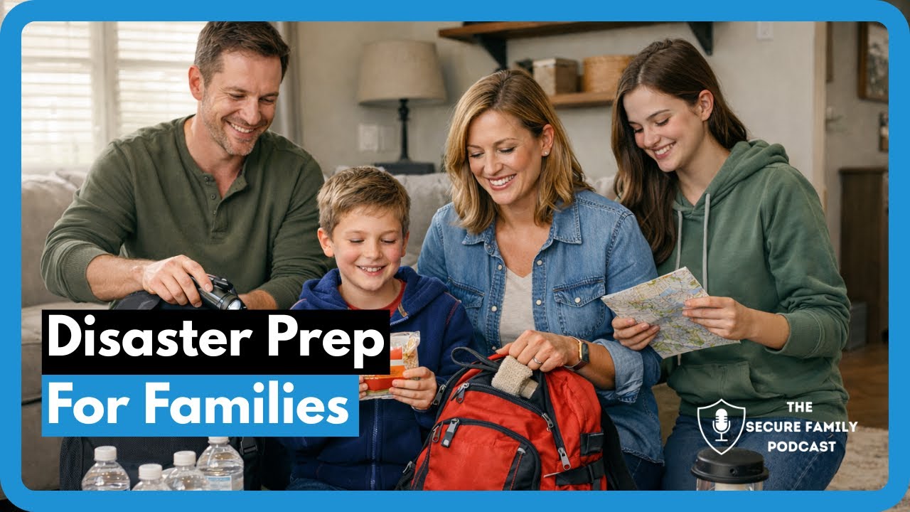 Emergency Preparedness for Families: What You Actually Need to Do | The Secure Family Podcast