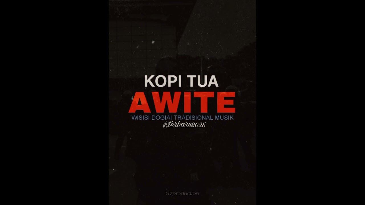AWITE - Bared merah Kopi Tua (Dogiai musik wisisi tradisional) 2025 #wisisipapua