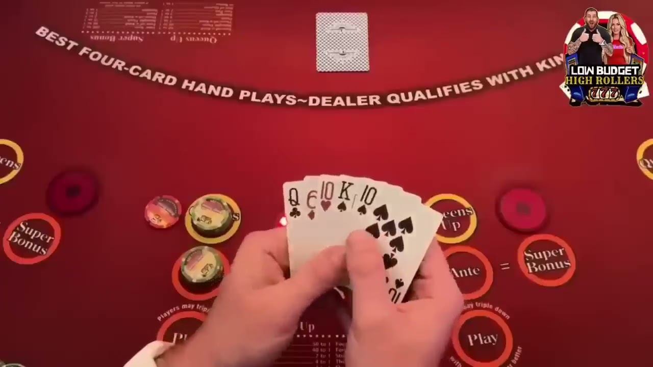 BEST RUN EVER ON 4 CARD POKER!