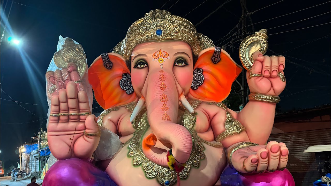 Badangpet Ganesh Aagman 2024 | Badangpet Ganesh transporting to Bangalore | Badangpet Ganesh 2024