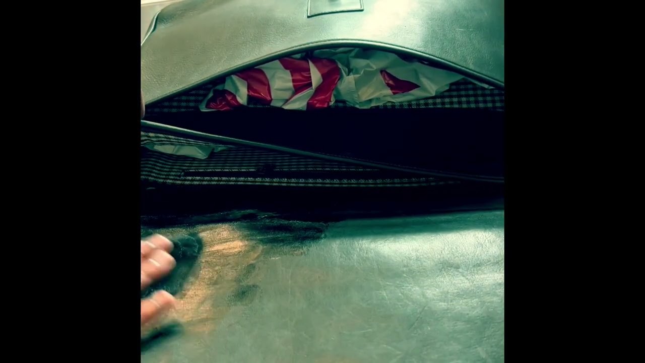 Epic Transformation🔥 First DIY Restoration Vintage Leather Bag Ghurka -Gucci Strap -Thrift Find
