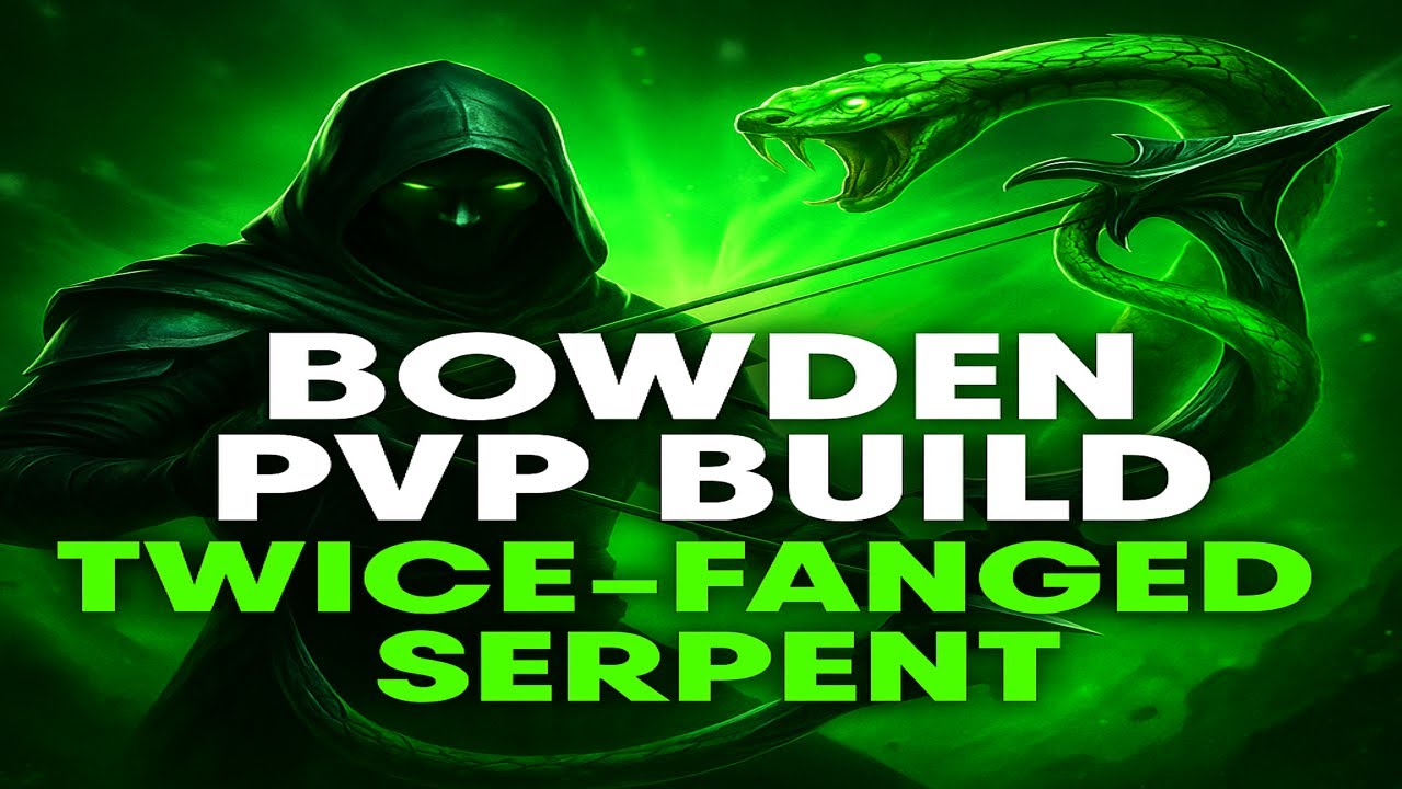 ESO | One-Bar PvP Bowden Warden Build (Twice-Fanged Serpent) – Powerful PvP Setup #ESO