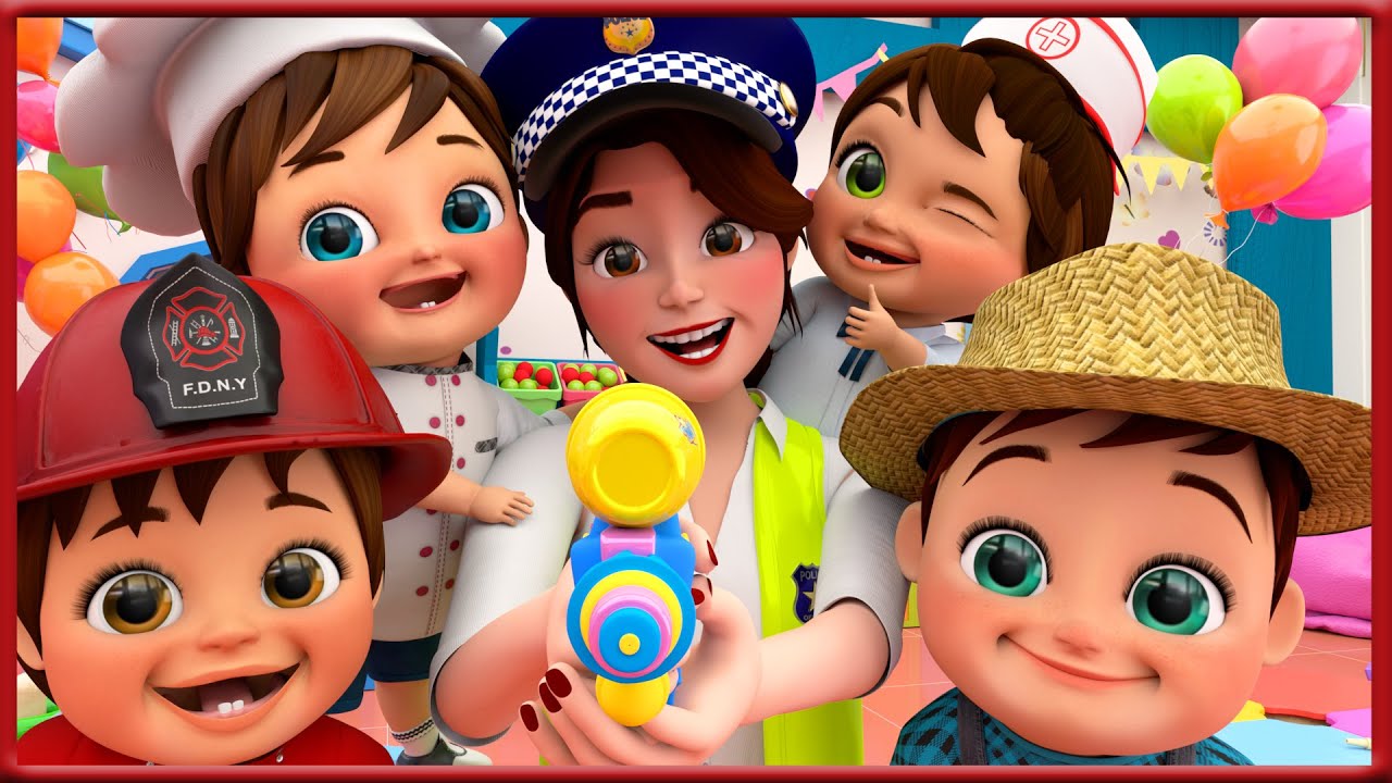 What Do You Want to Be? | Kids Nursery Rhyme | Kids Songs | Banana Cartoon #nurseryrhymes
