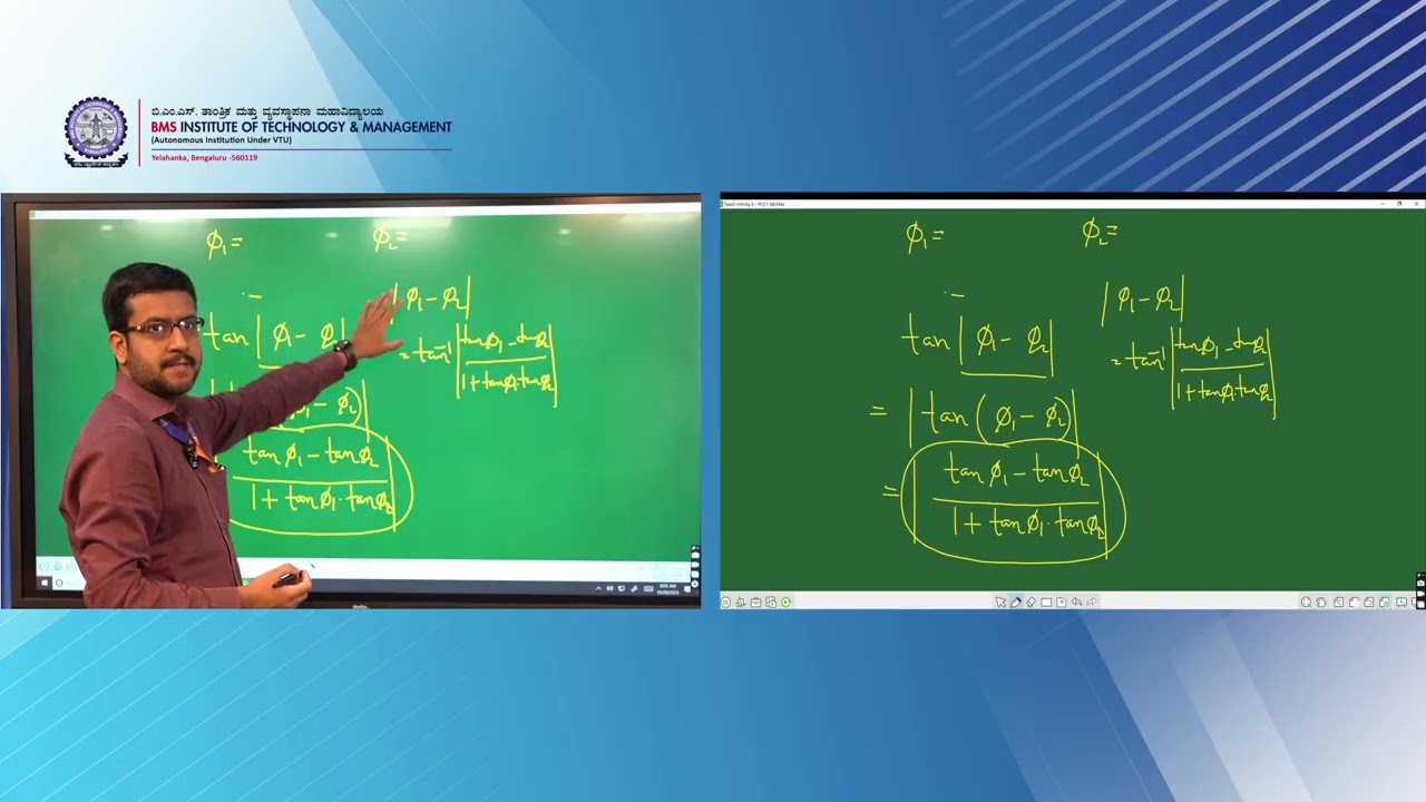 Angle between Polar Curves - Maths - 1st Sem - 01