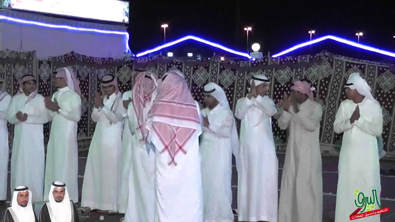 الطاروق الثالث حامد القارحي وصقر سليم في حفل زواج الشابين نواف و منيف محمد الغنامي المرشودي