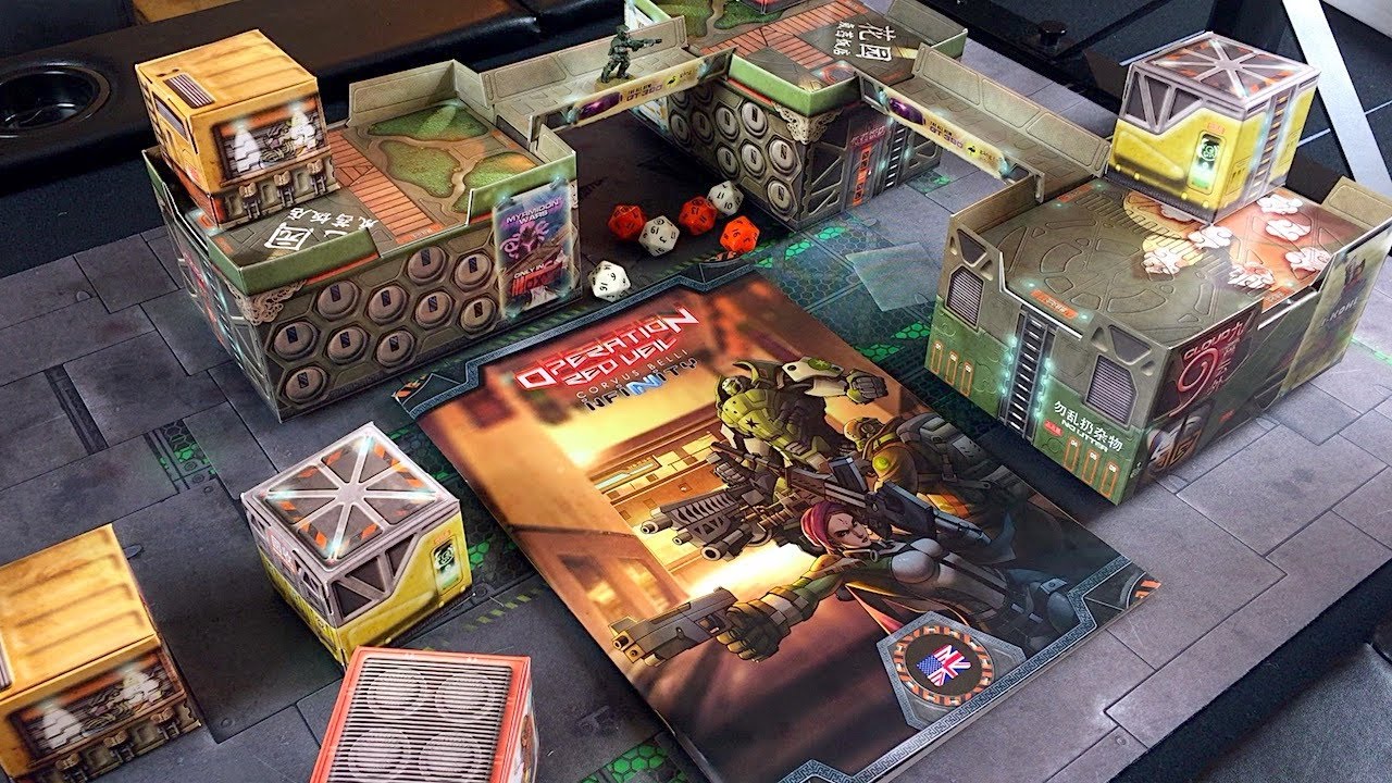 INFINITY Miniatures and Terrain, Operation Red Veil Box Set