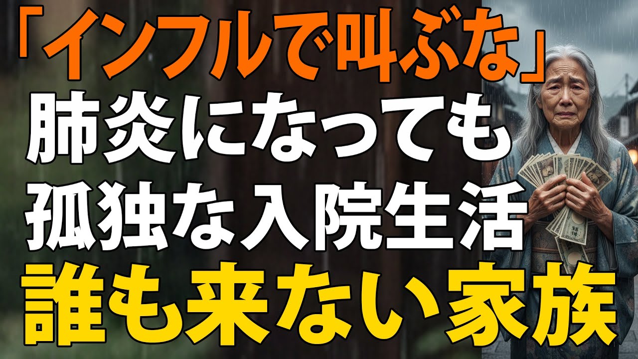 「ママ、入院って大げさだね」その瞬間、母は優しい顔を捨て、復讐を誓った 【シニアライフ】【60代以上の方へ】