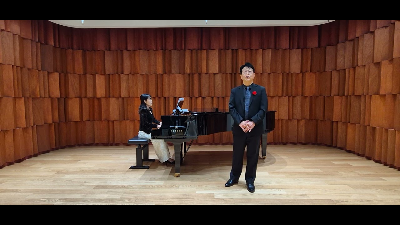 테너 신호진.Ideale. Tosi. Pf 이선경. 오띠모중창단 까멜리아 음악회. 모스크바홀.2026년 2월 23일