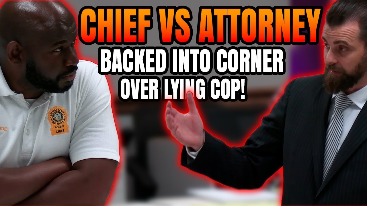 Police Chief Backed Into Corner by Union Attorney - Let Cop LIE! Jakari Young vs Bryan Lambert