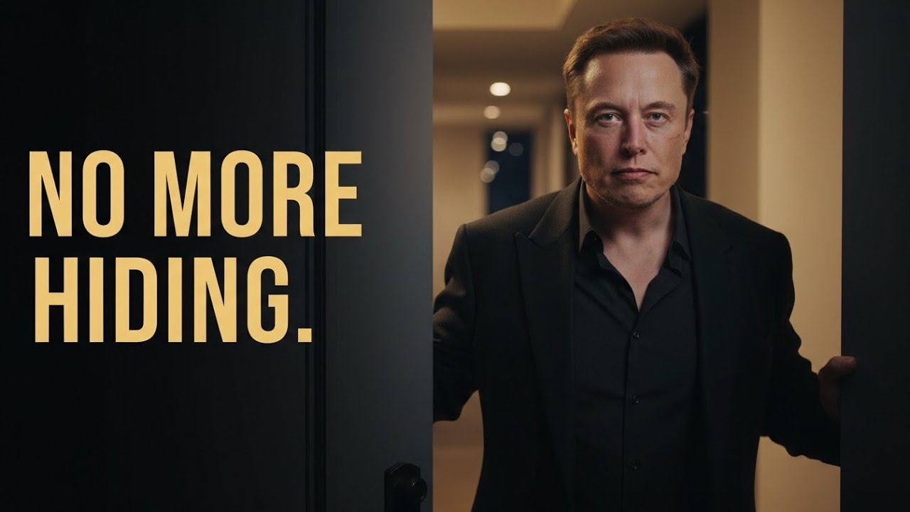 Elon Musk:-  Tonight I Stop Hiding — Even If It Changes Everything