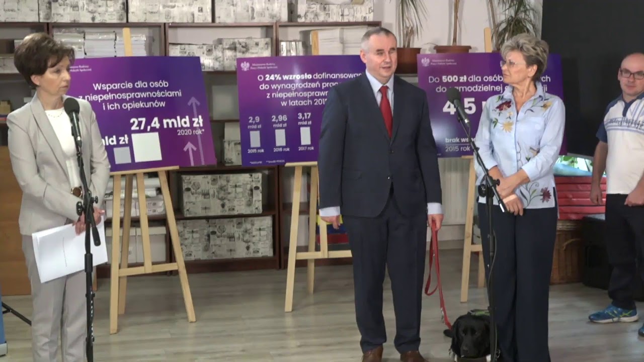 Briefing na temat programu Asystent Osoby Niepełnosprawnej,