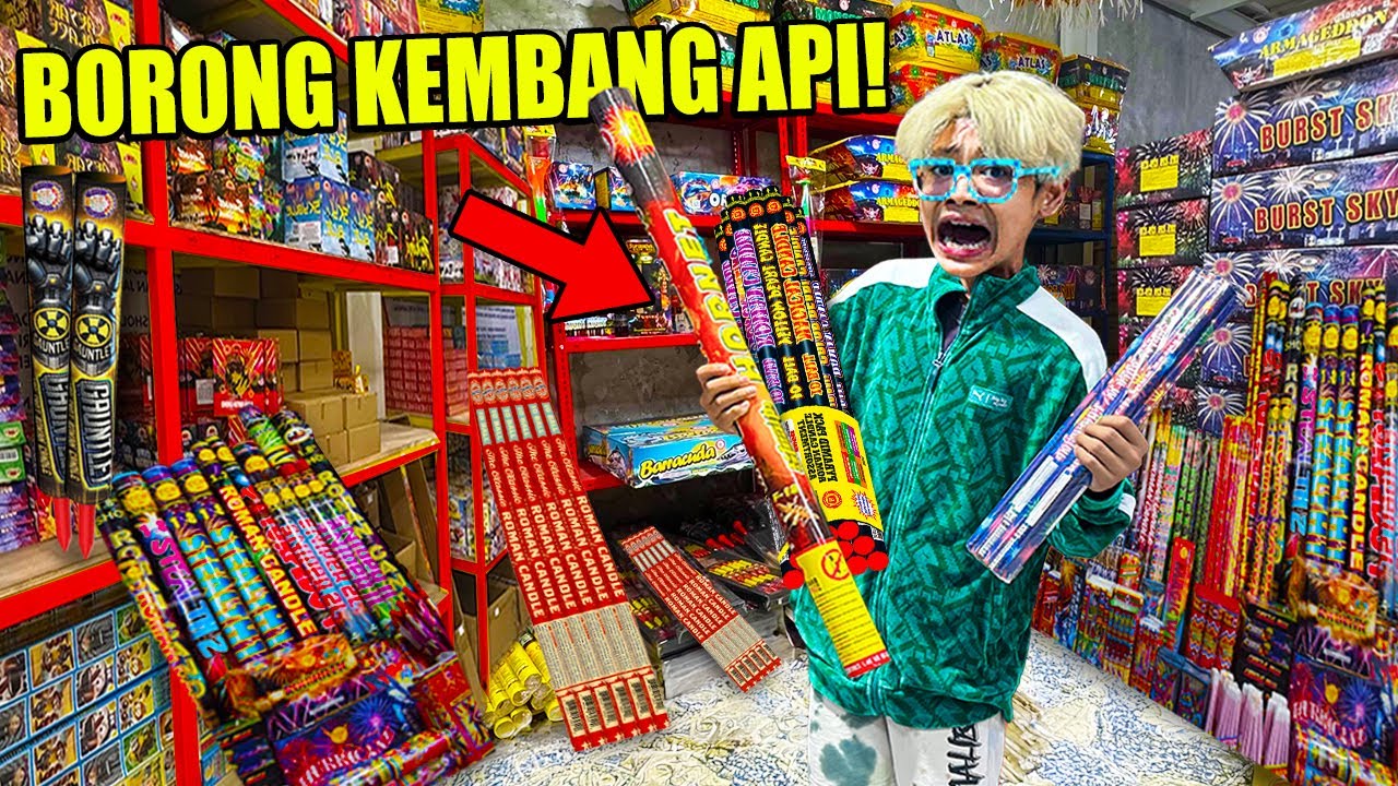 BELI SEMUA KEMBANG API ROMAN CANDLE 1,9 DENGAN DAYA LEDAK DASYAT! BOCIL DIMARAH WARGA!!!