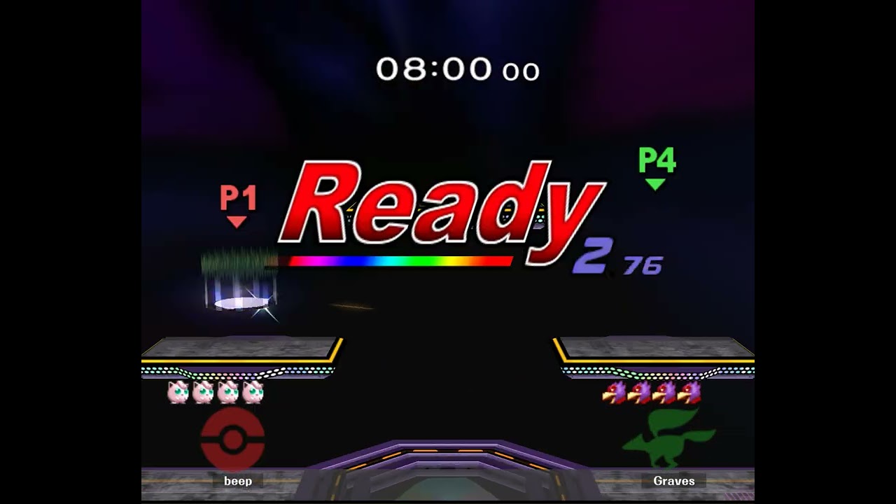 WR2 – Graves ⟮Falco⟯ vs beep ⟮Puff⟯ Cheba Hut Masons Bday Bash P+ Takeover