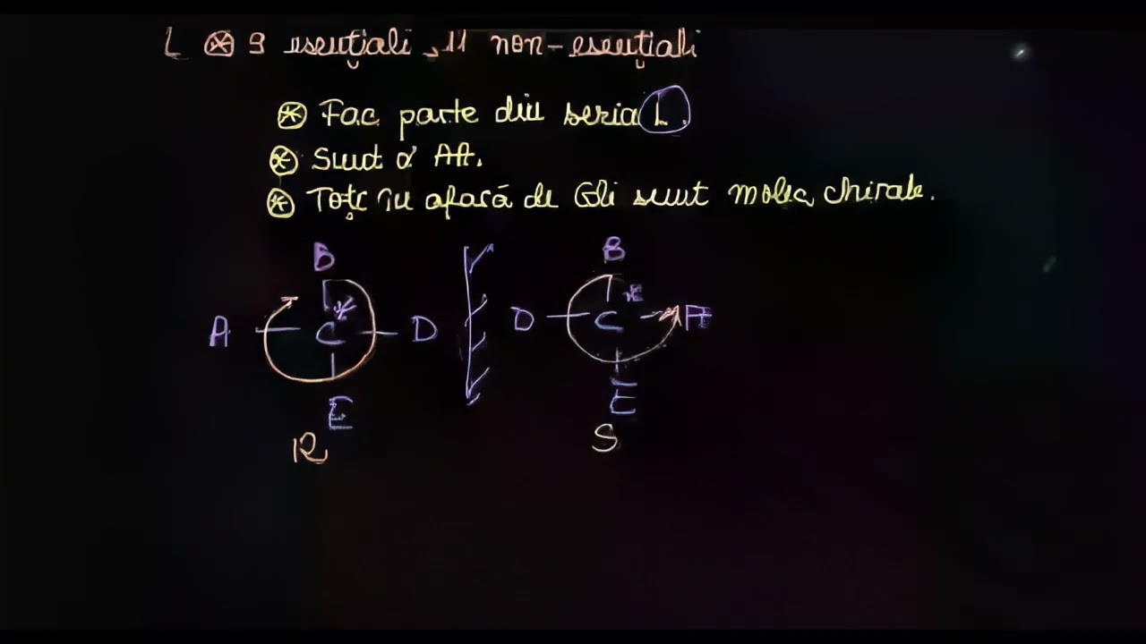 Aminoacizi cu Lucian - Lectie Completa Chimie Organica pentru Admitere - Elevii predau