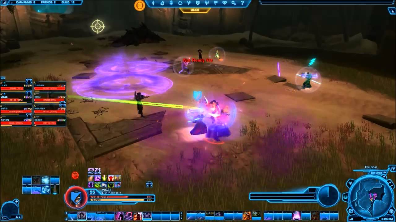 SWTOR - Dread Master Styrak, 8m nightmare (assassin tank pov)